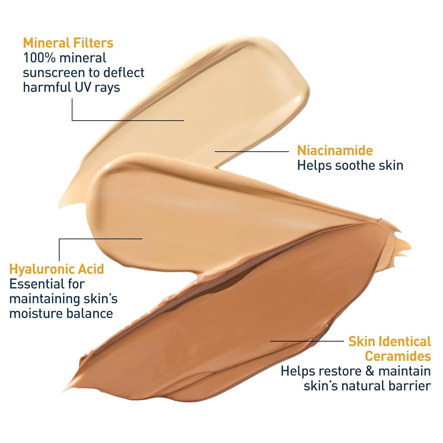 Cerave drėkinanti mineralinė apsauga nuo saulės su spalva, SPF 30