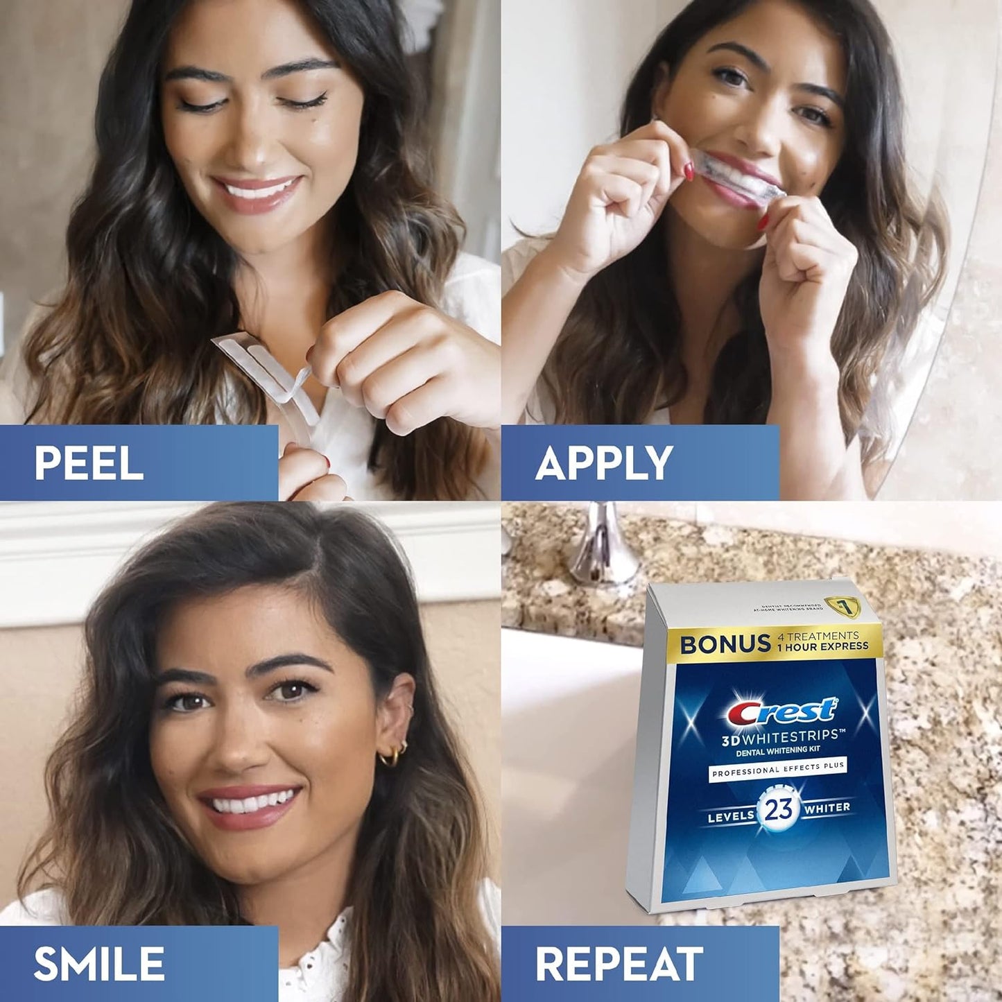 Crest 3D Whitestrips, 48 Strips (24 Count Pack)
