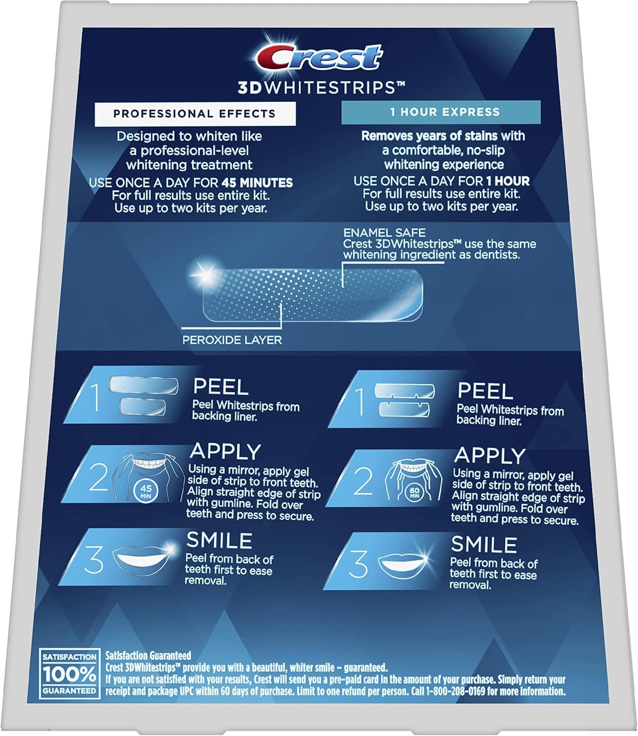 Crest 3D Whitestrips, 48 Strips (24 Count Pack)