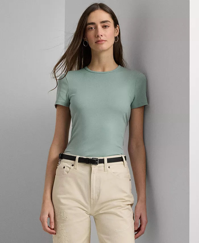 Stretch Knit T-Shirt