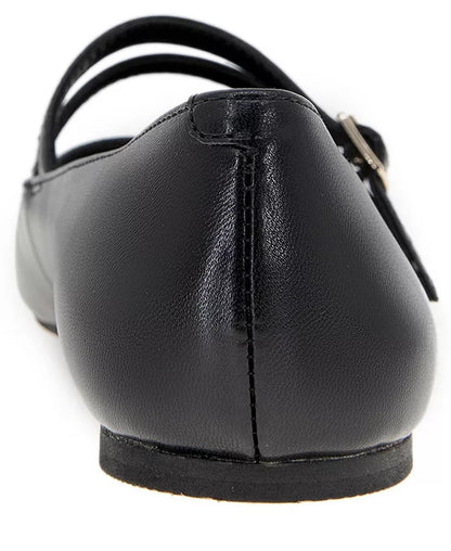Moteriški Harisa Slip-On Buckle Square Toe Mary Jane balerinos bateliai
