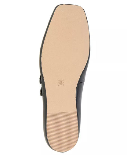 Moteriški Harisa Slip-On Buckle Square Toe Mary Jane balerinos bateliai