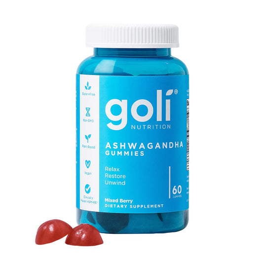 Goli ašvaganda ir vitamino D guminukai