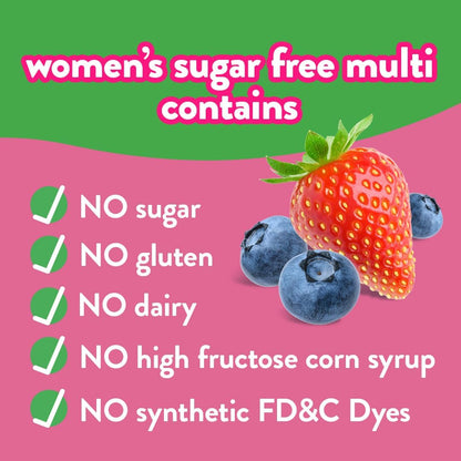 Vitafusion Women’s Sugar Free Daily Multivitamin Supplement
