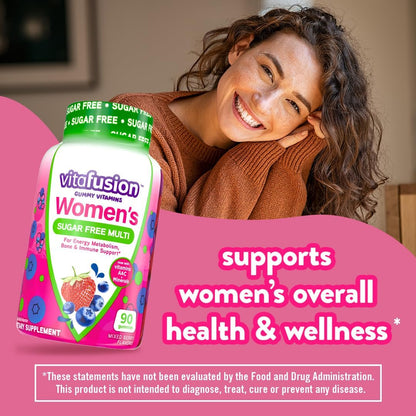 Vitafusion Women’s Sugar Free Daily Multivitamin Supplement