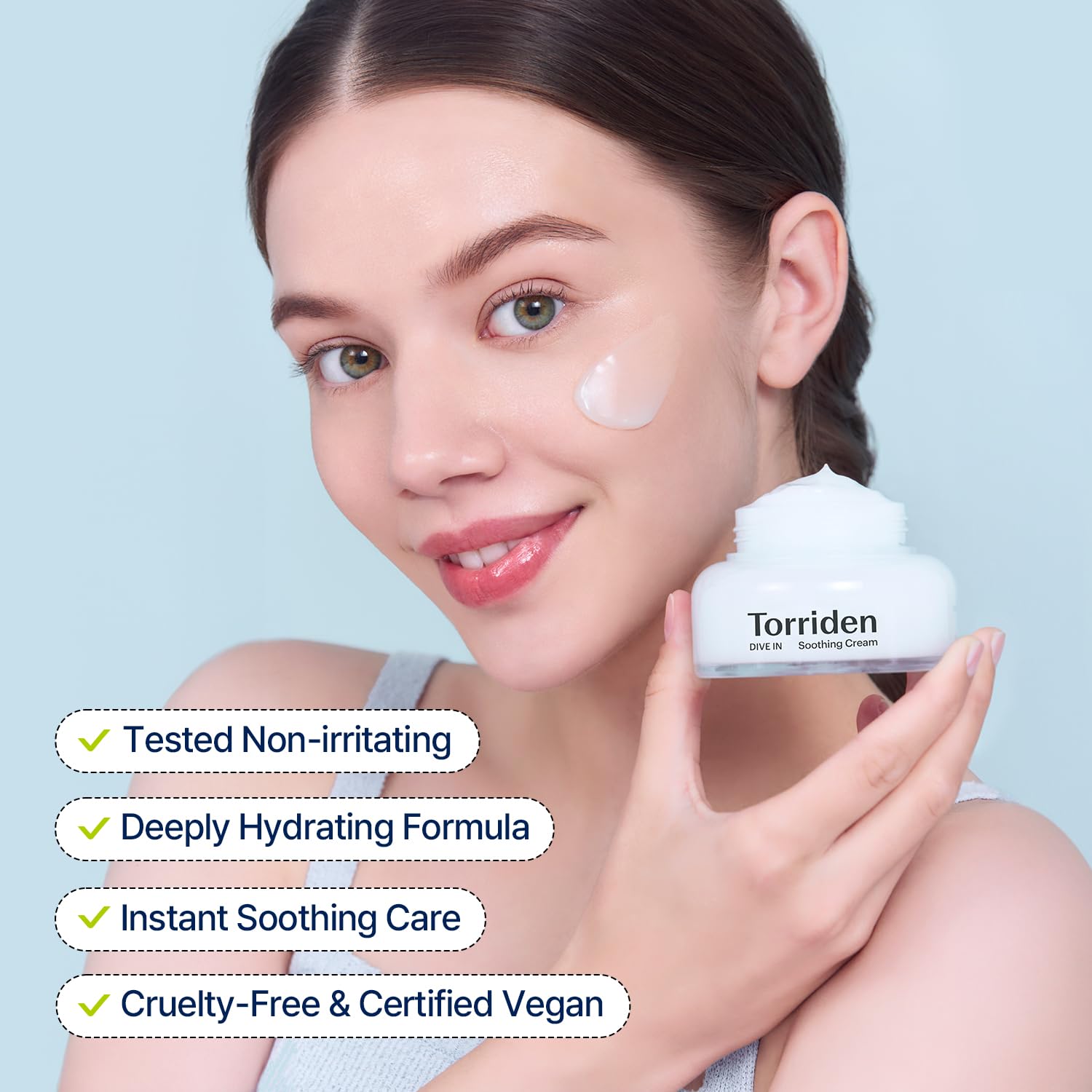 Torriden DIVE-IN Hyaluronic Acid Soothing Cream 