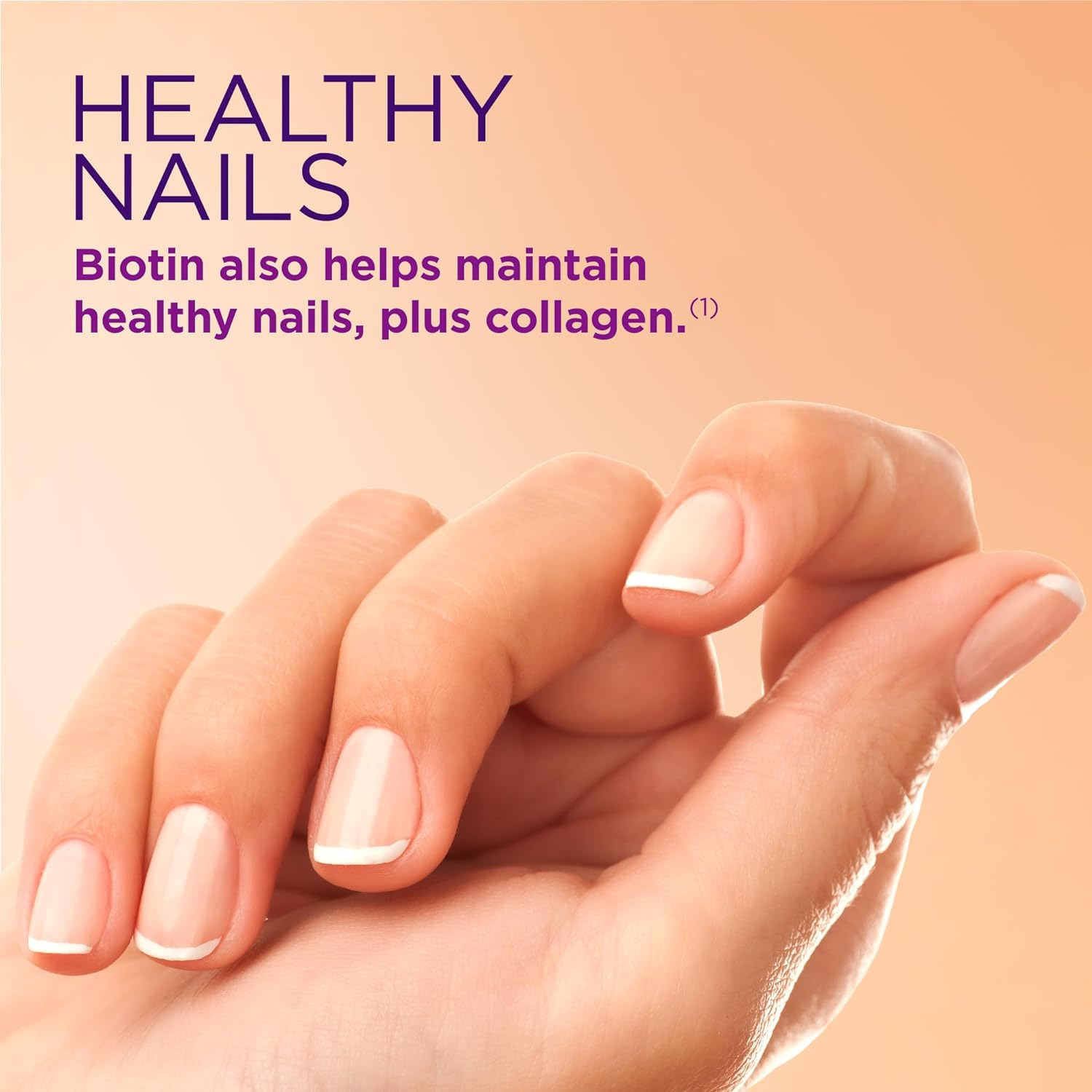 Nature'S Bounty Optimal Solutions guminukai plaukams, odai, nagams