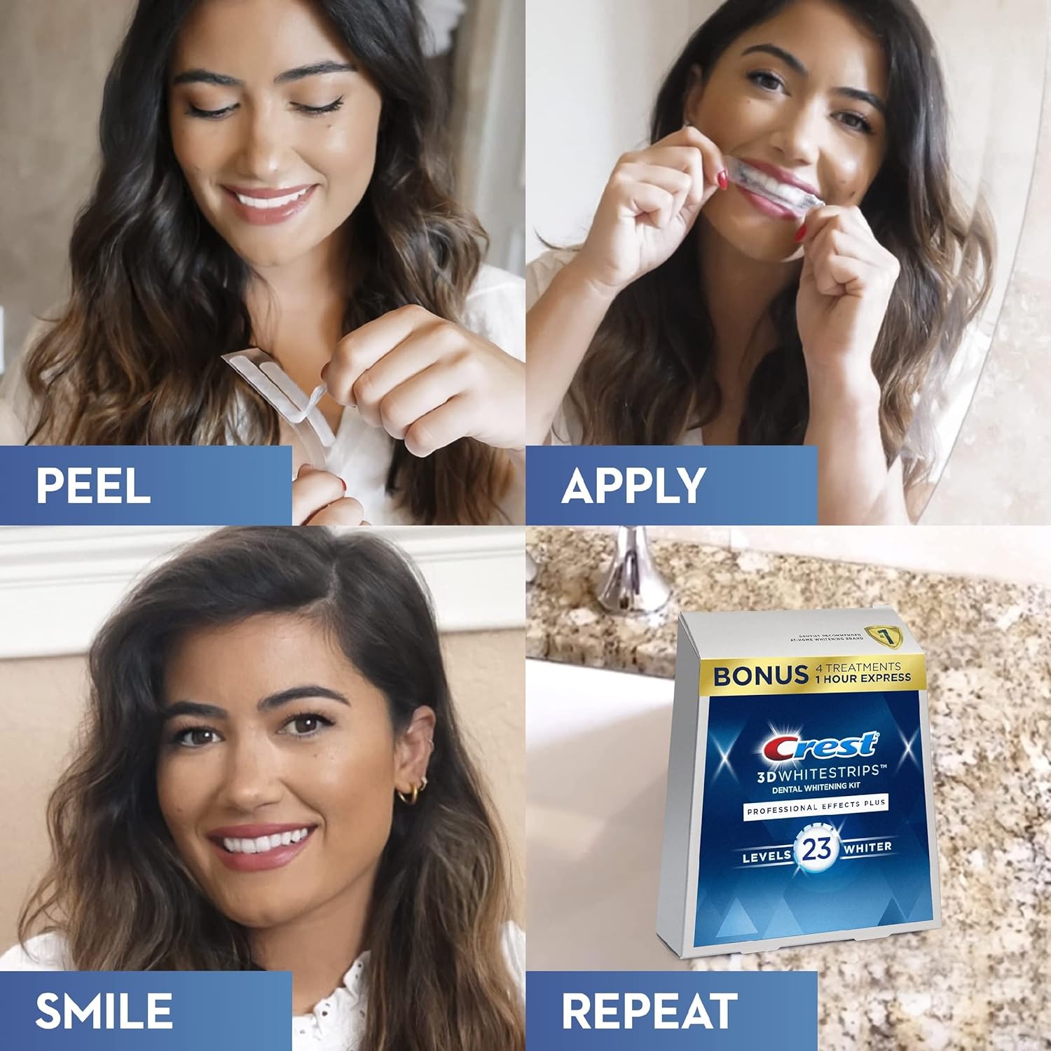 Crest 3D Whitestrips, 48 Strips (24 Count Pack)
