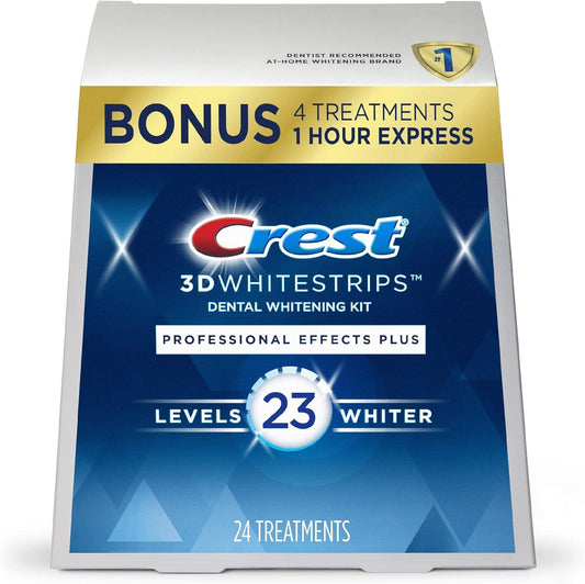 Crest 3D Whitestrips, 48 Strips (24 Count Pack)