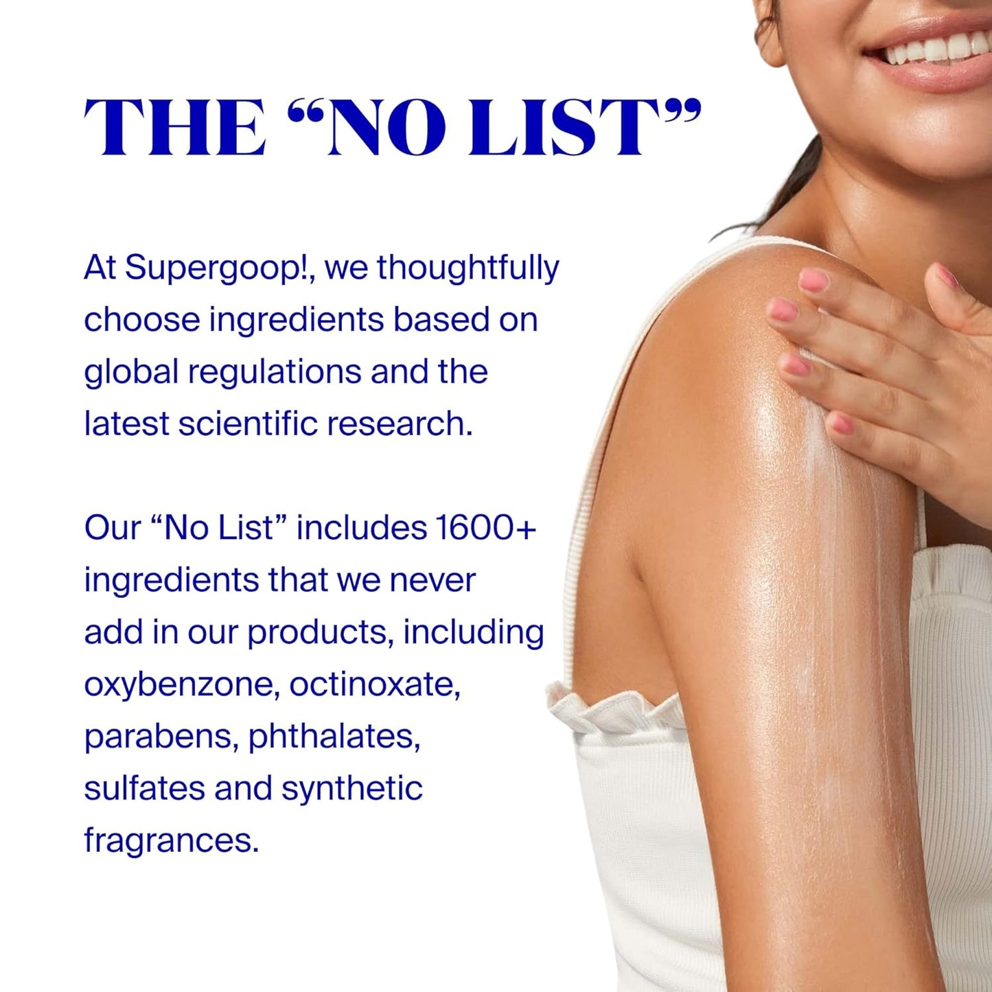 Supergoop! Mineralinė matizuojanti apsauga nuo saulės, SPF 40 