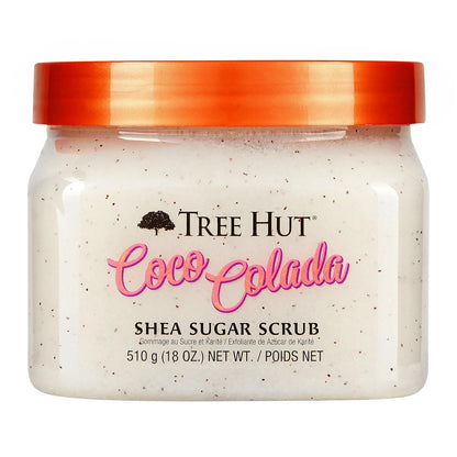 Tree Hut taukmedžio cukraus kūno šveitiklis, 510 g 