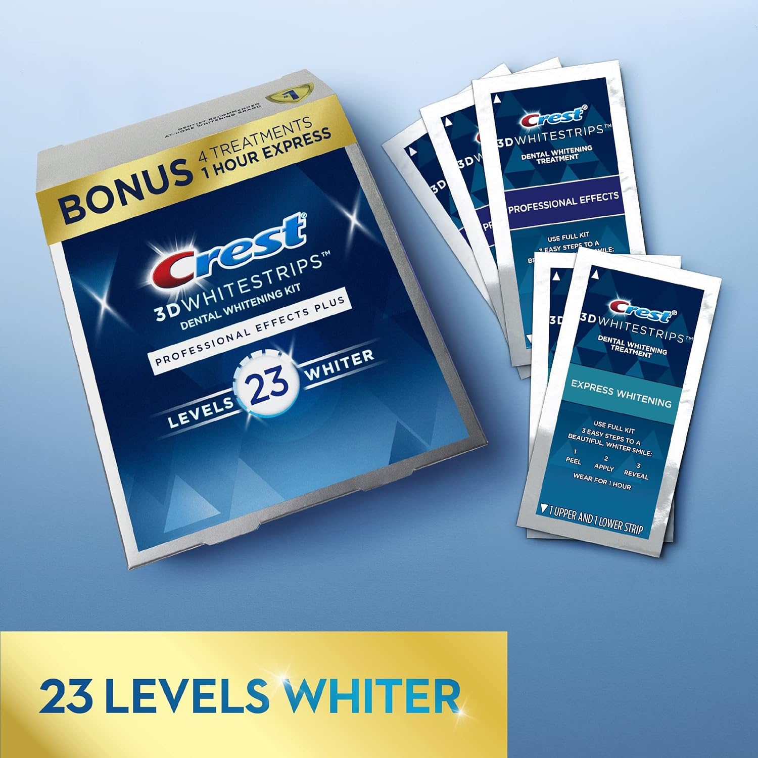 Crest 3D Whitestrips, 48 Strips (24 Count Pack)