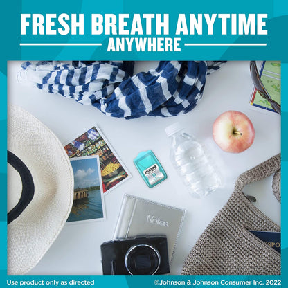 Listerine Cool Mint juostelės gaiviam burnos kvapui