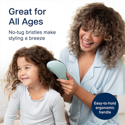 Crave Naturals Glide Thru Detangling Brush for Adults & Kids Hair 